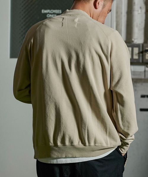 REMI RELIEF（レミレリーフ）の「REMI RELIEF別注 GORDON MILLER（ゴードンミラー） ラグラン カーディガン（カーディガン/ボレロ・メンズ・ブラック/ベージュ・L/M）」の21枚目の写真