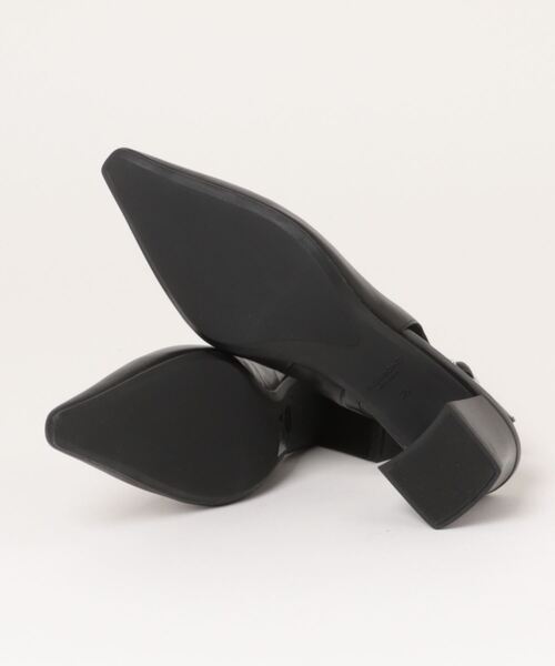 inter-chaussures（インターショシュール）の「【VAGABOND】チャンキーヒールバックバンドパンプス(E41303)（パンプス・レディース・ブラック/ベージュ系その他・35/36/37/38/39）」の4枚目の写真