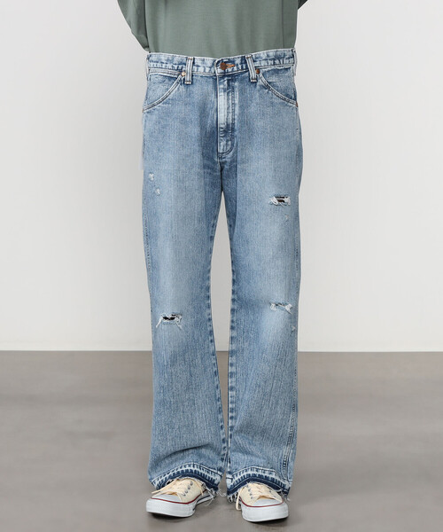 Wrangler（ラングラー）の「Wrangler | 〈別注〉13MWZ デニムパンツ CRASH MEN（デニムパンツ・メンズ・ブルー系その他・S/M/L）」の7枚目の写真