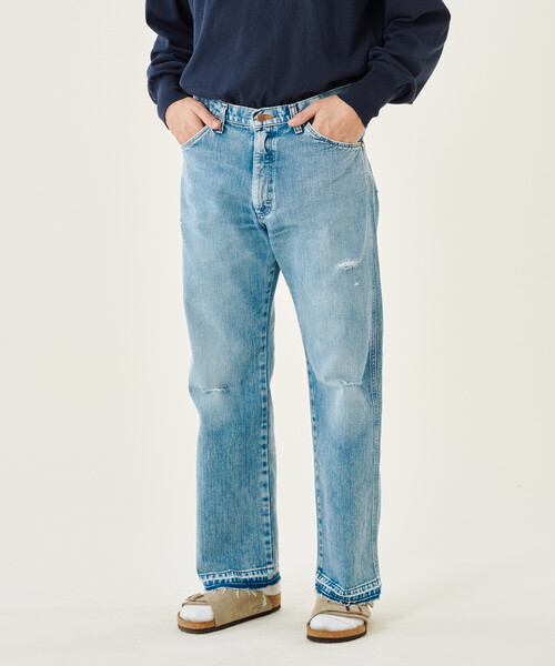 Wrangler（ラングラー）の「Wrangler | 〈別注〉13MWZ デニムパンツ CRASH MEN（デニムパンツ・メンズ・ブルー系その他・S/M/L）」の17枚目の写真