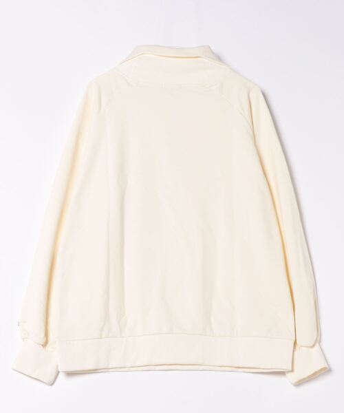 ANDGEEBEE（アンジービー）の「UNISEX ハーフZIPスウェット（スウェット・レディース・アイボリー/ブルー・FREE）」の13枚目の写真