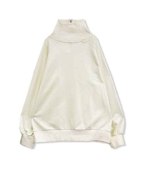 ANDGEEBEE（アンジービー）の「UNISEX ハーフZIPスウェット（スウェット・レディース・アイボリー/ブルー・FREE）」の18枚目の写真