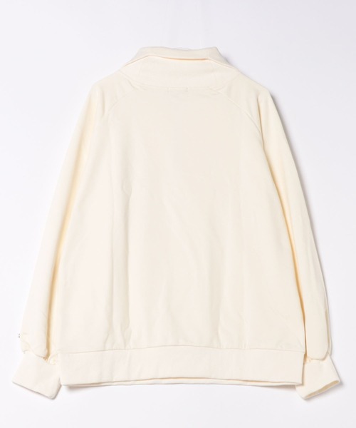 ANDGEEBEE（アンジービー）の「UNISEX ハーフZIPスウェット（スウェット・レディース・アイボリー/ブルー・FREE）」の16枚目の写真