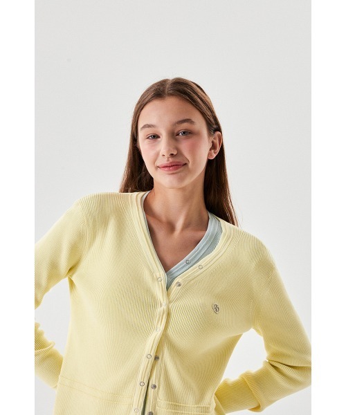 KIRSH COLLECTION V-NECK KNIT CARDIGAN キルシー コレクション Vネック ニット カーディガン