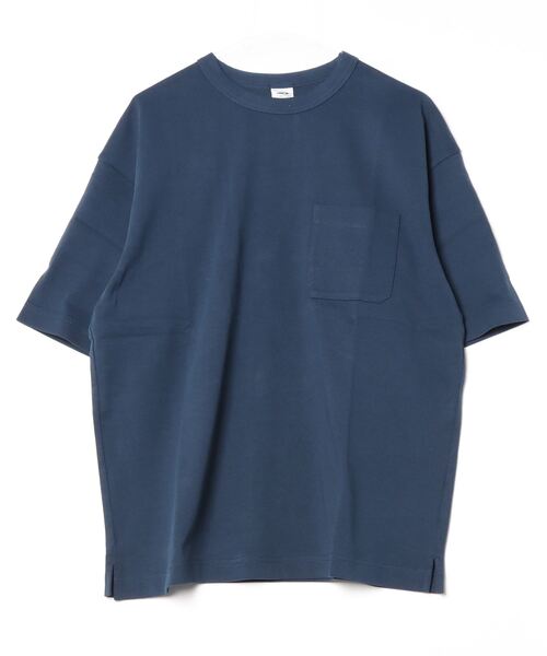 TIGORA（ティゴラ）の「ティゴラ TIGORA ヘビーウェイトオーバーサイズTシャツ（Tシャツ/カットソー・メンズ・ホワイト/サンドグレー/ピンク/ダークブルー/ブラック/ペールイエロー/ダークグリーン/チャコールグレー・S/M/L/LL/3L）」の6枚目の写真