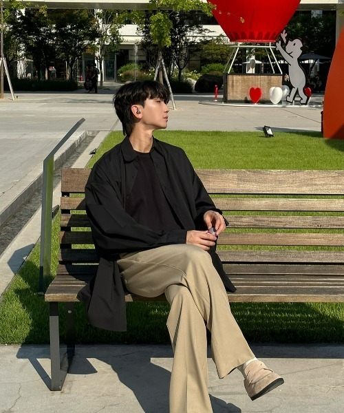 ASCLO(エジュクロ)の「ASCLO Megafit No Aging Shirt(シャツ/ブラウス・メンズ・ホワイト/スカイブルー/ブラック・FREE)」の22枚目の写真
