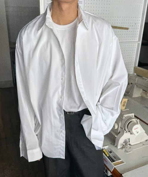 ASCLO(エジュクロ)の「ASCLO Megafit No Aging Shirt(シャツ/ブラウス・メンズ・ホワイト/スカイブルー/ブラック・FREE)」の19枚目の写真