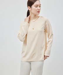 ROPE' | シルクライクサテン長袖Tシャツ(Tシャツ/カットソー)