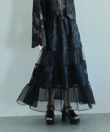 HARE | メッシュシシュウキリカエスカート(HARE)(スカート)