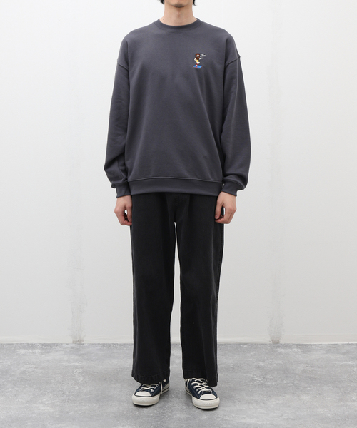 B.C STOCK（ベーセーストック）の「TRAINING MOJYA スウェット（スウェット・メンズ・ブラック系その他/ホワイト・MEDIUM/LARGE）」の13枚目の写真