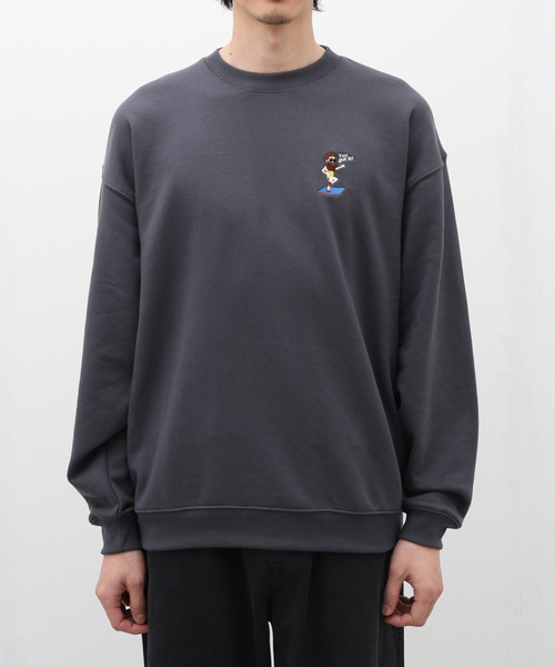 B.C STOCK（ベーセーストック）の「TRAINING MOJYA スウェット（スウェット・メンズ・ブラック系その他/ホワイト・MEDIUM/LARGE）」の14枚目の写真