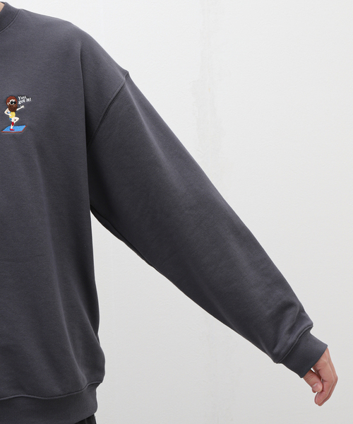 B.C STOCK（ベーセーストック）の「TRAINING MOJYA スウェット（スウェット・メンズ・ブラック系その他/ホワイト・MEDIUM/LARGE）」の8枚目の写真