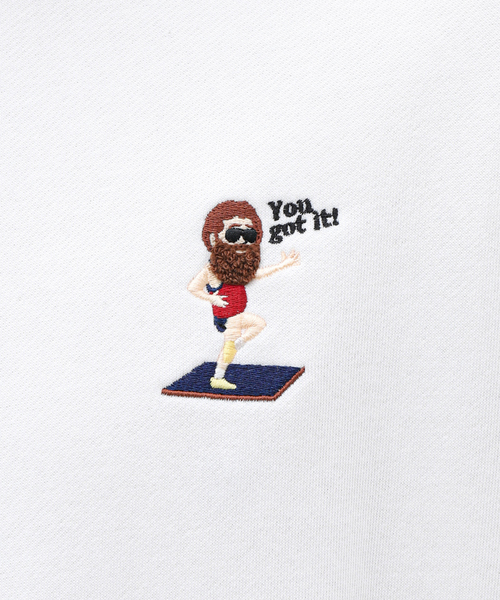 B.C STOCK（ベーセーストック）の「TRAINING MOJYA スウェット（スウェット・メンズ・ブラック系その他/ホワイト・MEDIUM/LARGE）」の11枚目の写真