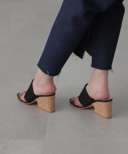 FREE'S MART(フリーズマート)の「◆コルクウェッジサンダル(サンダル・レディース・ブラック/グレー/ブルー・SMALL/MEDIUM)」の8枚目の写真