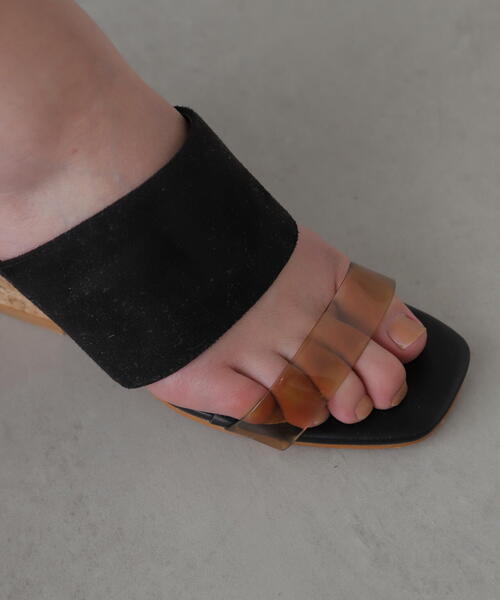 FREE'S MART(フリーズマート)の「◆コルクウェッジサンダル(サンダル・レディース・ブラック/グレー/ブルー・SMALL/MEDIUM)」の11枚目の写真