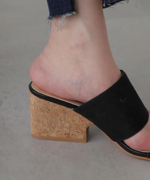 FREE'S MART(フリーズマート)の「◆コルクウェッジサンダル(サンダル・レディース・ブラック/グレー/ブルー・SMALL/MEDIUM)」の12枚目の写真