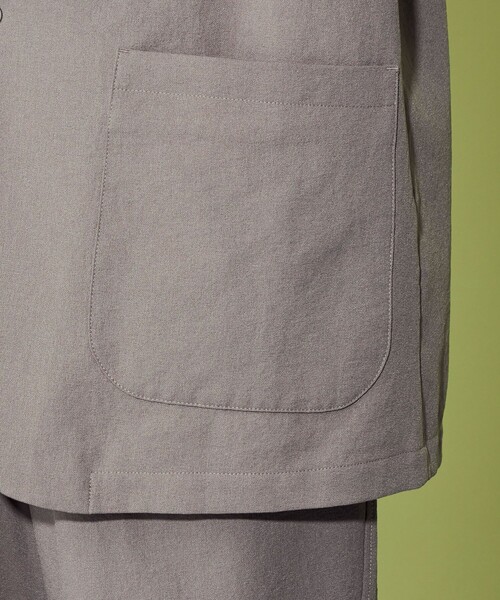 CITEN（シテン）の「＜CITEN＞シャツ テーラードジャケット（テーラードジャケット・メンズ・ダークグレー/モカ・M/L）」の14枚目の写真