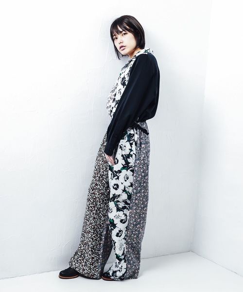 OPEN COLLAR JUMP SUITS（つなぎ/オールインワン）｜YEAH RIGHT