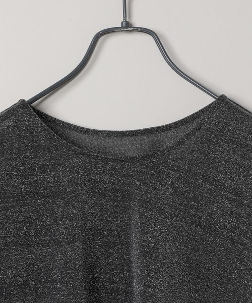 JEANASIS(ジーナシス)の「ラメテンジクシアーSS TEE/120208(Tシャツ/カットソー・レディース・ブラック/シルバー/ゴールド/シャンパン・FREE)」の15枚目の写真