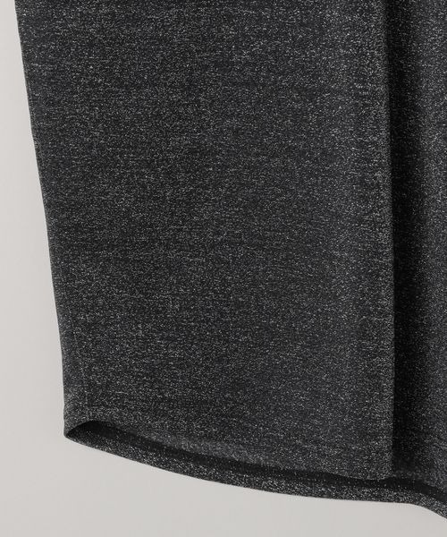 JEANASIS(ジーナシス)の「ラメテンジクシアーSS TEE/120208(Tシャツ/カットソー・レディース・ブラック/シルバー/ゴールド/シャンパン・FREE)」の13枚目の写真