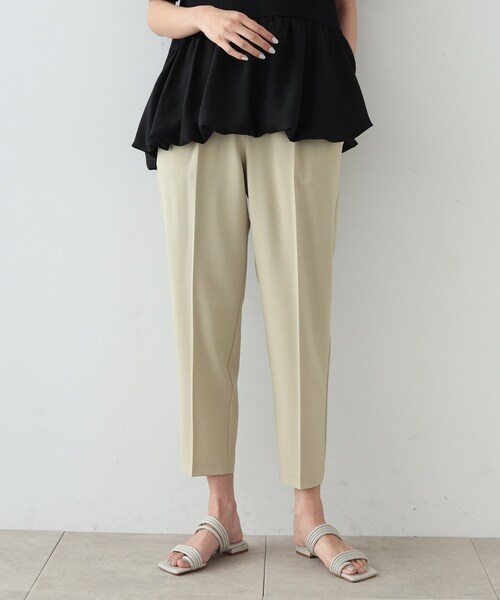 GALLEST（ギャレスト）の「◆イージーテーパードパンツ（その他パンツ・レディース・チャコールグレー/ブラック/オリーブ/チャコール/ベージュ・40/38/36/34）」の5枚目の写真