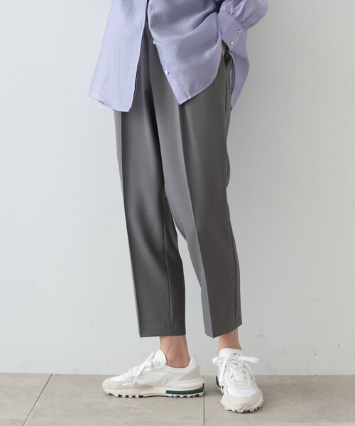 GALLEST（ギャレスト）の「◆イージーテーパードパンツ（その他パンツ・レディース・チャコールグレー/ブラック/オリーブ/チャコール/ベージュ・40/38/36/34）」の2枚目の写真