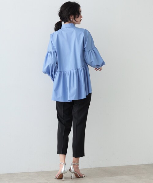 GALLEST（ギャレスト）の「◆イージーテーパードパンツ（その他パンツ・レディース・チャコールグレー/ブラック/オリーブ/チャコール/ベージュ・40/38/36/34）」の13枚目の写真