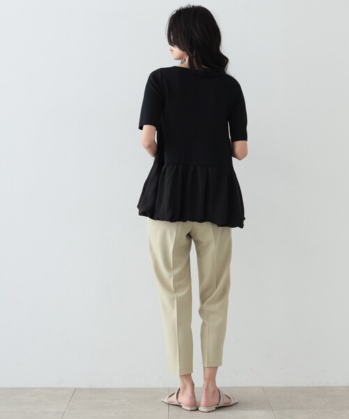 GALLEST（ギャレスト）の「◆イージーテーパードパンツ（その他パンツ・レディース・チャコールグレー/ブラック/オリーブ/チャコール/ベージュ・40/38/36/34）」の18枚目の写真