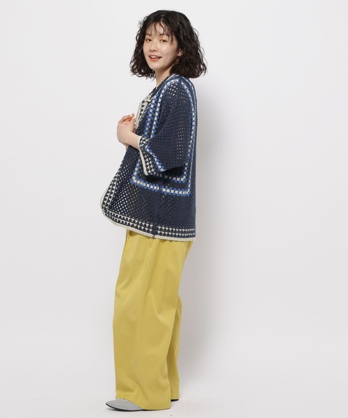 niko and...（ニコアンド）の「DRYイージールーズパンツ（その他パンツ・レディース・チャコール/ベージュ/イエロー/ダークブルー・MEDIUM/LARGE）」の10枚目の写真