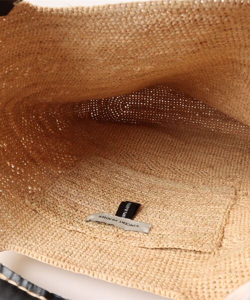 Vincent Pradier（ヴァンサンプラディエ）の「(VINCENT PRADIER)かごバッグ（ショルダーバッグ・レディース・ベージュ・FREE）」の4枚目の写真