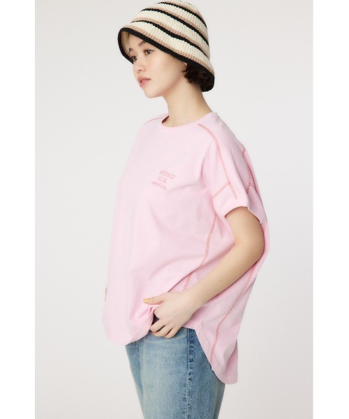 RODEO CROWNS WIDE BOWL（ロデオクラウンズワイドボウル）の「RCS加工カラートップス（Tシャツ/カットソー・レディース・ライトピンク/アイボリー/ブラック/ライトイエロー・FREE）」の12枚目の写真