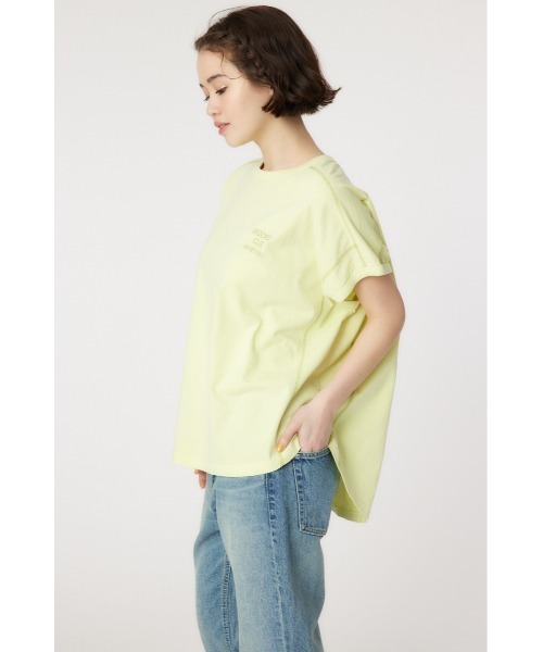 RODEO CROWNS WIDE BOWL（ロデオクラウンズワイドボウル）の「RCS加工カラートップス（Tシャツ/カットソー・レディース・ライトピンク/アイボリー/ブラック/ライトイエロー・FREE）」の17枚目の写真