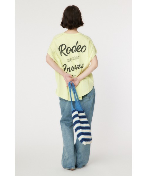 RODEO CROWNS WIDE BOWL（ロデオクラウンズワイドボウル）の「RCS加工カラートップス（Tシャツ/カットソー・レディース・ライトピンク/アイボリー/ブラック/ライトイエロー・FREE）」の19枚目の写真