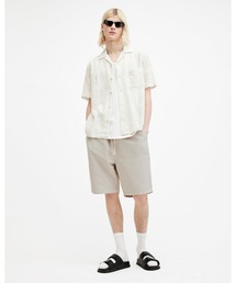 ALLSAINTS（オールセインツ）の「HANBURY LINEN BLEND STRAIGHT FIT SHORTS | HANBURY リネン ブレンド ストレート フィット ショーツ（その他パンツ）」
