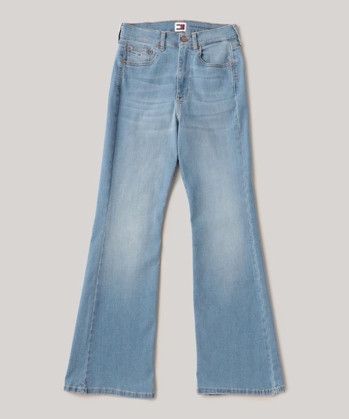 TOMMY HILFIGER（トミーヒルフィガー）の「ハイウエストフレアジーンズ（デニムパンツ・レディース・ブルー・25inch/26inch/27inch）」の3枚目の写真