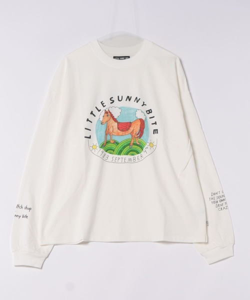 tシャツ 「8」「it」「Little Sunny Bite 」sandw1tch shop x little sunny bite long tee セール】【8】【it】【Little Sunny Bite 】sandw1tch shop x