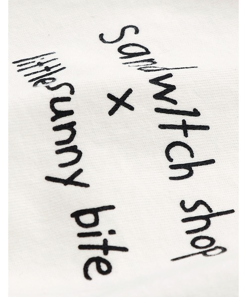 Little sunny bite(リトルサニーバイト)の「【8】【it】【Little Sunny Bite 】sandw1tch shop x little sunny bite long tee(Tシャツ/カットソー・レディース・ピンク/ブラック/ホワイト・MEDIUM/SMALL)」の18枚目の写真