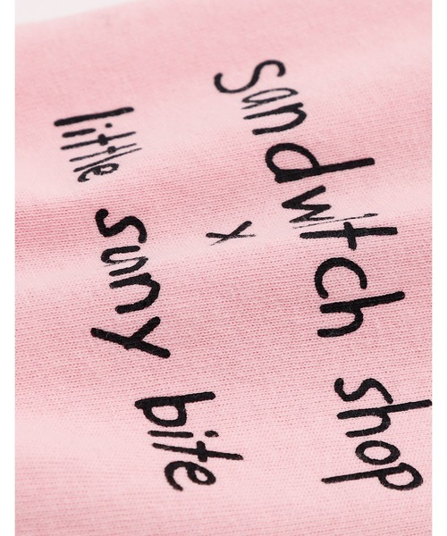 Little sunny bite(リトルサニーバイト)の「【8】【it】【Little Sunny Bite 】sandw1tch shop x little sunny bite long tee(Tシャツ/カットソー・レディース・ピンク/ブラック/ホワイト・MEDIUM/SMALL)」の7枚目の写真