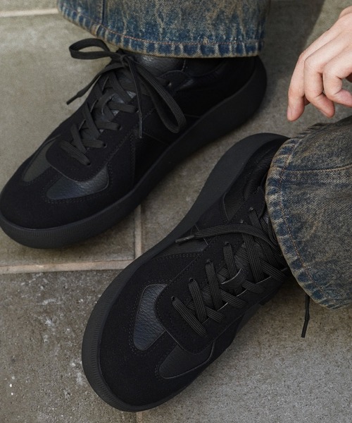 WYM LIDNM（ウィム バイ リドム）の「VOLUME SOLE GERMAN TRAINER（スニーカー・メンズ・ブラック・L/M/S）」の20枚目の写真