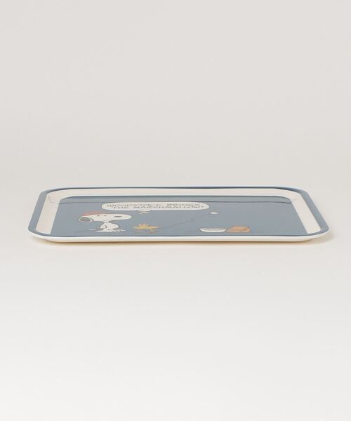 ガラクタ貿易(ガラクタボウエキ)の「029 PEANUTS MELAMINE TRAY / ピーナッツ メラミン トレイ (M)(その他雑貨・メンズ・ブルー/レッド・FREE)」の4枚目の写真