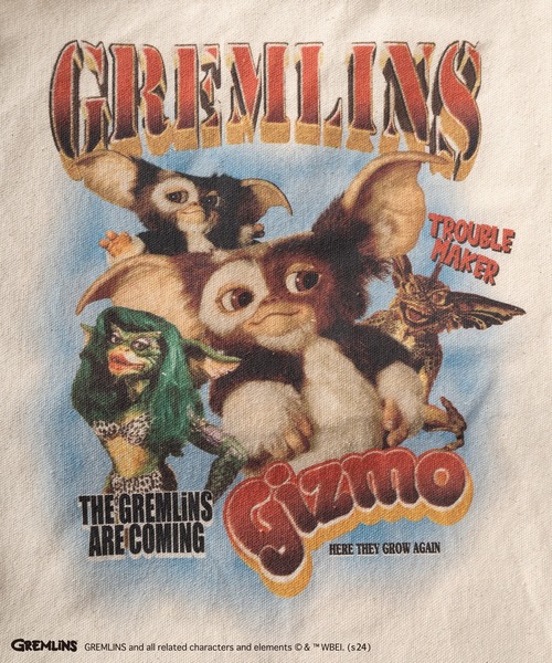 make a ray!（メイク ア レイ！）の「【GREMLINS/グレムリン】ギズモ ポスターテイスト 3パターン BIGプリントデザイン 2WAYキャンバスショルダーバッグ/トートバッグ（ショルダーバッグ・レディース・クリーム/ナチュラル/キナリ・FREE）」の12枚目の写真