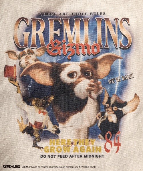 make a ray!（メイク ア レイ！）の「【GREMLINS/グレムリン】ギズモ ポスターテイスト 3パターン BIGプリントデザイン 2WAYキャンバスショルダーバッグ/トートバッグ（ショルダーバッグ・レディース・クリーム/ナチュラル/キナリ・FREE）」の11枚目の写真