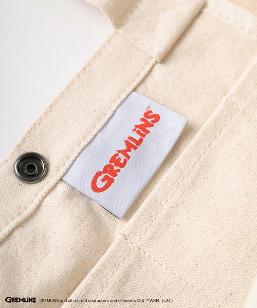 make a ray!（メイク ア レイ！）の「【GREMLINS/グレムリン】ギズモ ポスターテイスト 3パターン BIGプリントデザイン 2WAYキャンバスショルダーバッグ/トートバッグ（ショルダーバッグ・レディース・クリーム/ナチュラル/キナリ・FREE）」の6枚目の写真
