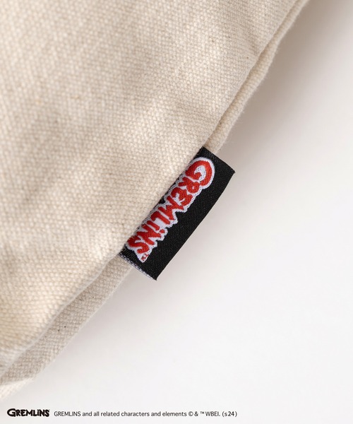 make a ray!（メイク ア レイ！）の「【GREMLINS/グレムリン】ギズモ ポスターテイスト 3パターン BIGプリントデザイン 2WAYキャンバスショルダーバッグ/トートバッグ（ショルダーバッグ・レディース・クリーム/ナチュラル/キナリ・FREE）」の4枚目の写真
