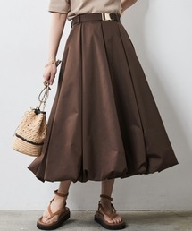CHIC STYLE | 大きいサイズ フレアバルーンスカート シックスタイル(スカート)