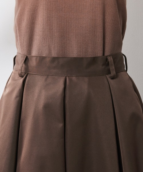 CHIC STYLE（シックスタイル）の「 フレアバルーンスカート ＜大きいサイズ有＞シックスタイル　（スカート・レディース・ブラウン/チャコール/ブラック・M/L/LL/3L/4L/5L）」の19枚目の写真