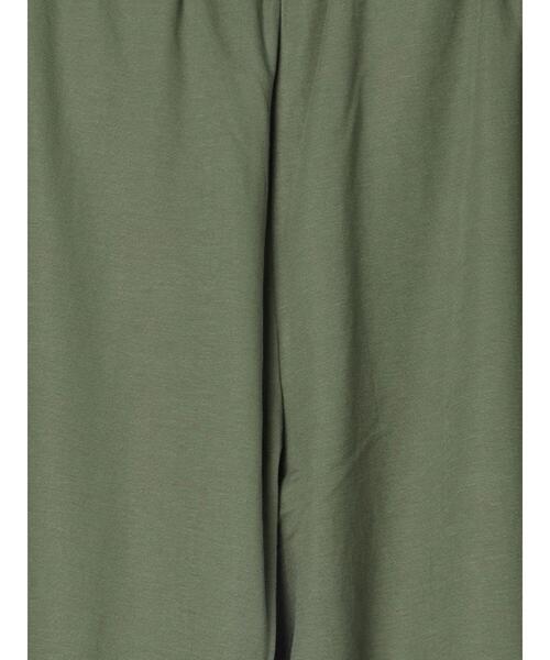 Samansa Mos2 blue(サマンサモスモスブルー)の「【接触冷感】ワイドイージーパンツ(その他パンツ・レディース・グリーン/チャコールグレー/キナリ/ブラック・F)」の9枚目の写真