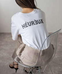 前後2WAYロゴTシャツ