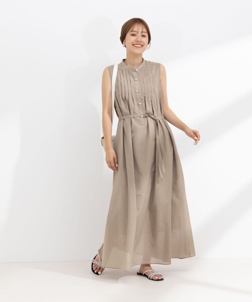 NOLLEY’S(ノーリーズ)の「ウォッシャブルピンタックシャツワンピース(シャツワンピース・レディース・ブラック/ブラウン/ピンク・1/2)」の18枚目の写真