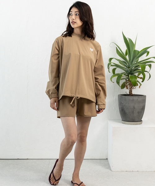 TAHCHEE(ターチー)の「【ムラサキスポーツ限定】TAHCHEE/ターチー 長袖ラッシュガード セットアップ 水陸両用 体系カバーTC240923-01(Tシャツ/カットソー・レディース・ブラック/ベージュ/カーキ・S/M)」の11枚目の写真
